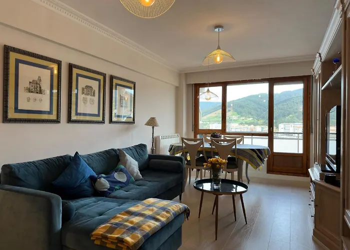 公寓 Bakio, Magnificas Vistas A La Mar 巴基奥